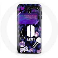 Maniacase Etui voor Samsung Galaxy S5 Bangtan Sonyeondan BTS Logo Army Bomb Lightstick
