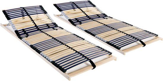 vidaXL Lattenbodem met 42 latten en 7 zones - 70x200 cm
