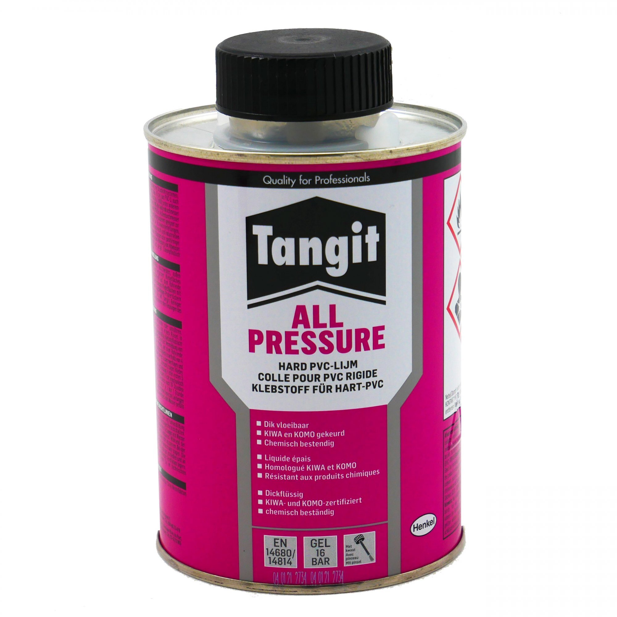 TANGIT All Pressure 16 bar 500 g + kwast, Transparant