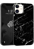Mobello iPhone 12 Soft Poly zwart marmer