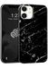 Mobello iPhone 12 Soft Poly zwart marmer
