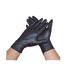 COVETRUS Latex handschoen, poedervrij, S, zwart, 100U