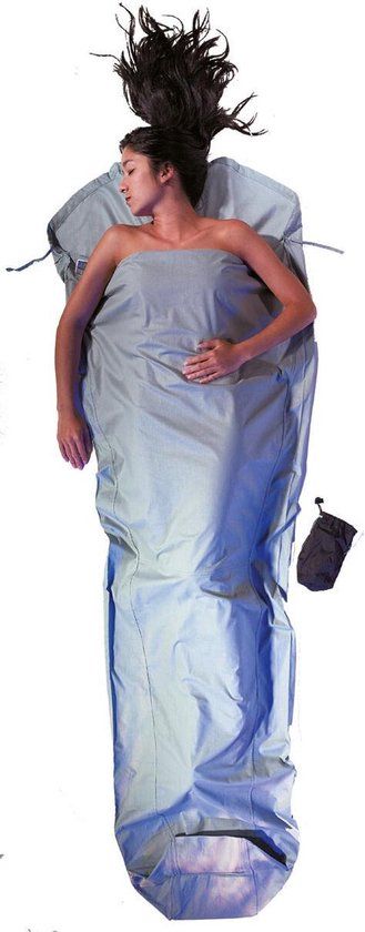 Cocoon MummyLiner CM14 - Lakenzak - Katoen - Blauw