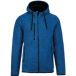 Proact Herenvest met capuchon Royal Blue Melange - 4XL