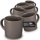 Moritz & Moritz NORDIC 6-delige kopjesset grijs