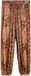 Next Dames Ballonbroek met goudkleurige metallic draden - Bruin
