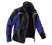 KÜBLER WEATHER 12417322 Hi Vis Reflecterend Softshell Werkjas HEREN Zwart Blauw