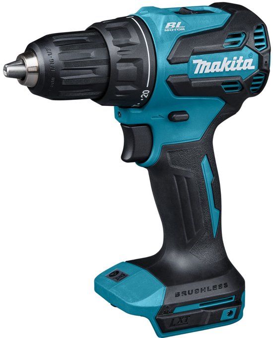Makita DDF 490 Z Accuboormachine 18 V 65 Nm 1/2" Borstelloos Solo - Zonder Accu, Zonder Oplader