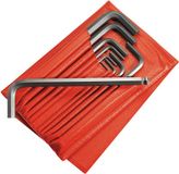 Facom set 10 inbussleutels 6-kant, in etui, inch maten - 83H.JU10