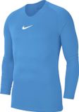 Nike Park Dry First Layer Longsleeve Thermoshirt - Men - Size S - Light Blue/White