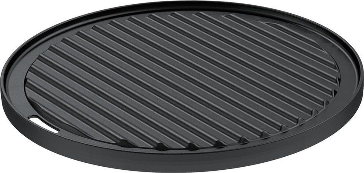 Rösle Cario Grillplaat - 30 cm - Gietijzer - Zwart