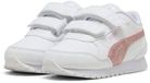 Puma St Runner V4 Sl Glitter V Inf Chaussures à scratch Blanc EU 26 Enfants
