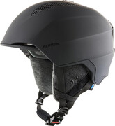 Alpina Unisex - volwassenen GRAND LAVALAN skihelm, zwart mat, 61-64