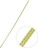 TRU COMPONENTS 530553 Soldeerlijst Enkele rij Totaal aantal polen 100 Epoxide (l x b x h) 620 x 9 x 1.5 mm 1 stuk(s)