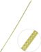 TRU COMPONENTS 530553 Soldeerlijst Enkele rij Totaal aantal polen 100 Epoxide (l x b x h) 620 x 9 x 1.5 mm 1 stuk(s)