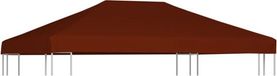 vidaXL Prieeldak Terracotta 3x4m