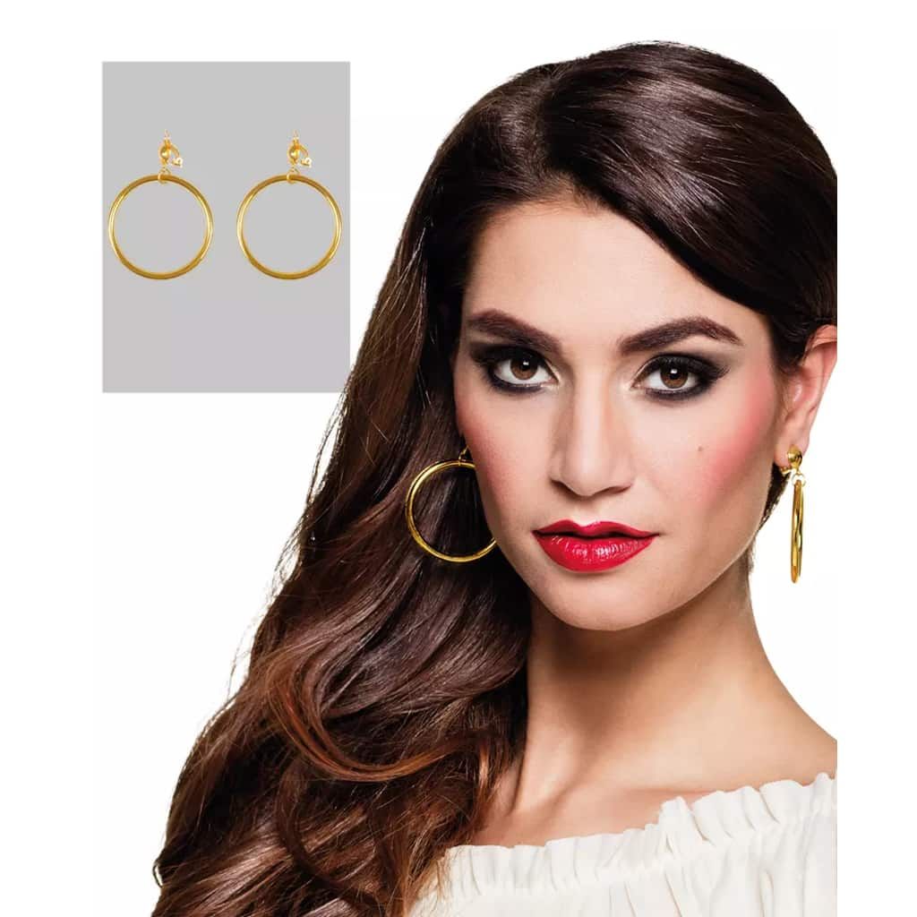 Boland Oorbellen Piraat One Size Goud