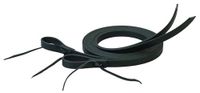 Weaver Leather Trail Gear Split teugels, Zwart, 5/8" x 7'