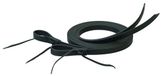 Weaver Leather Trail Gear Split teugels, Zwart, 5/8" x 7'