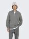 Only & Sons Onsphil Reg 12 Struc Half Zip Knit 22023210 Medium Grey Melange Mannen Maat - M