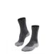 FALKE Heren Wandelsokken TK5 Wander M So wol functioneel materiaal anti-blaar dun 1 paar, Grijs Asphalt Melange 3180, 42-43