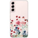 Samsung Galaxy S22 Plus Printemps en fleurs bedrukt siliconen hoesje
