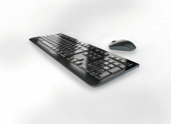 Cherry DW 3000 Toetsenbord en Muis Set Draadloos QWERTY Zwart