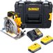 DeWalt DCS 570 H2T accu-handcirkelzaag 18 V 184 mm borstelloos + 2x Powerstack-accu 5,0 Ah + oplader + TSTAK