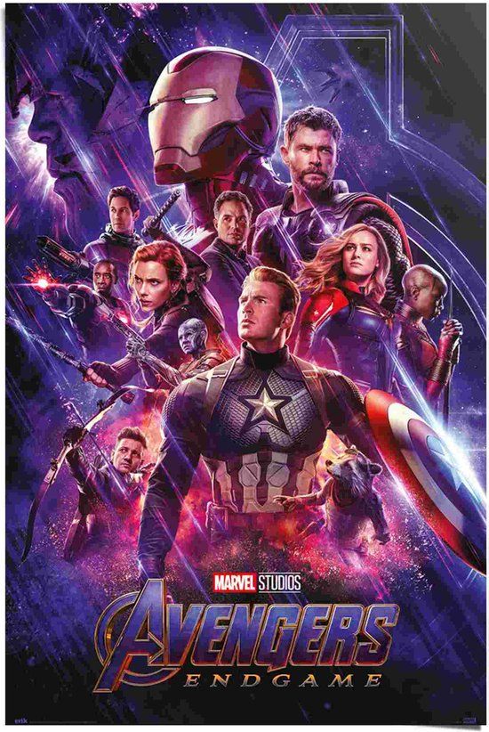 Grupo Erik Marvel Avengers Endgame Maxi Poster - 61 x 91.5 cm