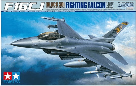 tamiya 1:32 60315 F-16CJ (Block 50) Fighting Falcon Plane Plastic kit