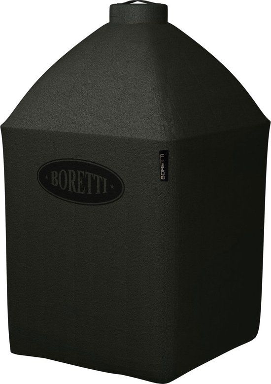Boretti Barbecuehoes - Ceramica Kamado - Large - Waterbestendig - Zwart - 100% Polyester