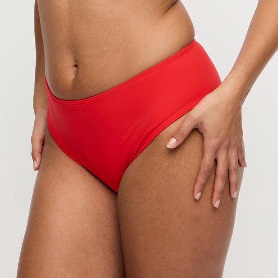 PrimaDonna Swim Aswan Bikini Taille Slip 4012451 Fiesta Rood - maat 48