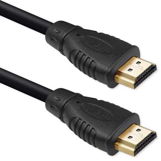 Qoltec 52303 HDMI kabel 2 m HDMI Type A (Standaard) Zwart