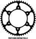 Esjot Transmission Sprocket for Motorcycle Yamaha 80 Dt Lc2 1985 to 1992 51 Teeth Pitch 428 New