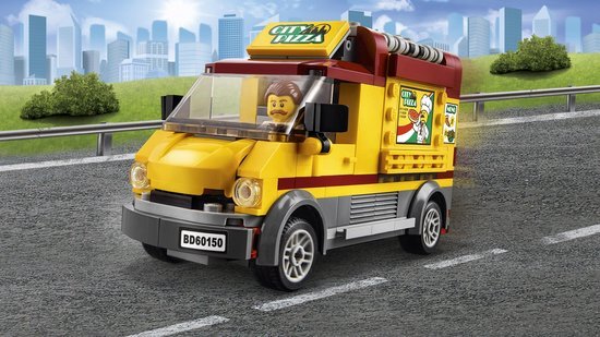 lego City Pizza bestelwagen