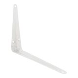 Merriway BH06751 Londen plank beugels staal muur gemonteerd wit 8 Inch x 6 Inch Bulk Hardware 8" x 6"