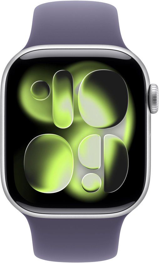 Apple Watch Series 11 OLED 42 mm Digital Touchscreen Zilver GPS