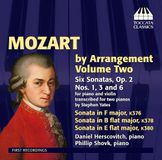 Outhere Daniel Herscovitch, Phillip Shovk - Mozart By Arrangement Volume Two: Six Sonatas Op. 2 Nos. 1, 3 And 6 (CD)