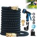 Tuyau d'arrosage flexible - 15 mètre, anti-torsion, multifonctionnel - bleu
