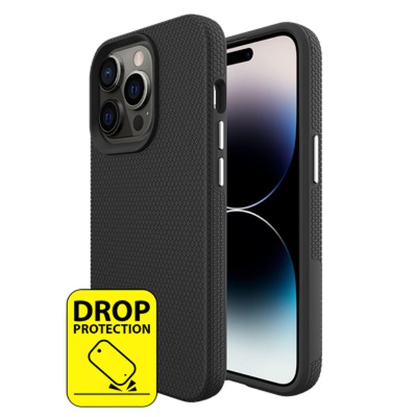 Just in Case iPhone 16 Pro Hoesje - Zwart - 6.3 inch - TPU