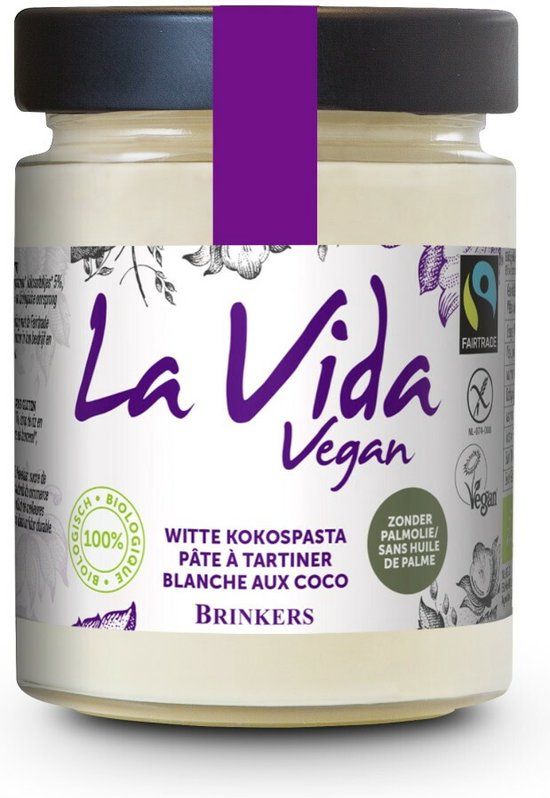 La Bio Idea Witte Kokospasta Bio 270 gr