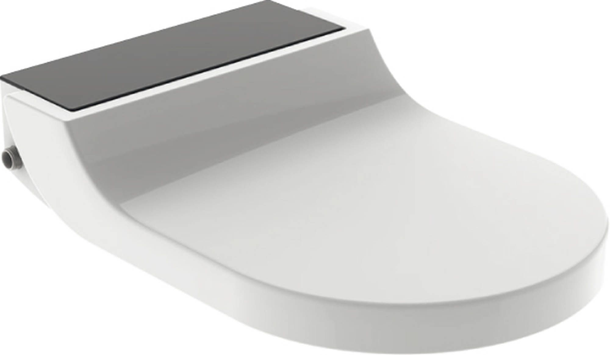 Geberit AquaClean Tuma Comfort douchewc closetzitting glas zwart 146270sj1