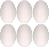 Rayher hobby materialen Piepschuim hobby vorm - 30x - ei - 4,5 cm - DIY knutsel figuren om te versieren - paasei