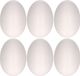 Rayher hobby materialen Piepschuim hobby vorm - 30x - ei - 4,5 cm - DIY knutsel figuren om te versieren - paasei