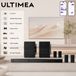 ULTIMEA 2000W 9.2.6 Soundbar met Dolby Atmos & DTS:X, THX-geoptimaliseerd draadloos surround sound systeem, dubbele 10 inch subwoofers, GaN versterker