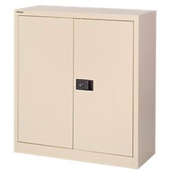 Bisley Draaideurkast laag 1 legbord Beige 91.4 x 40 x 100 cm