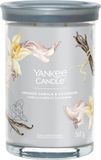 Yankee Candle Smoked Vanilla & Cashmere Large Tumbler Geurkaars