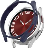Wigento Samsung Galaxy Watch 6 Classic 47mm smartwatch beschermhoes, donkerblauw