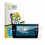 BROTECT Screenprotector 3 Stuks voor Volkswagen T6.1 California Discover Media 8" (2020-2024) Beschermglas transparant