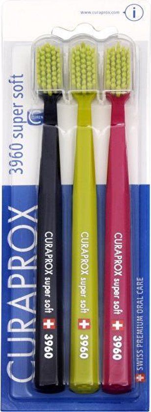 Curaprox 3960 Super Soft (3 Pcs) Toothbrush